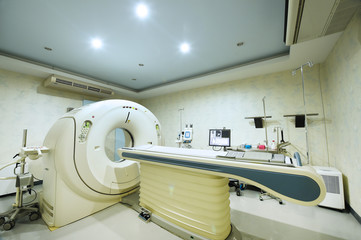 MRI scanner room