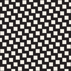 Vector seamless pattern. Modern geometric lattice texture. Repeating background grid