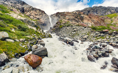 cascata glaciale