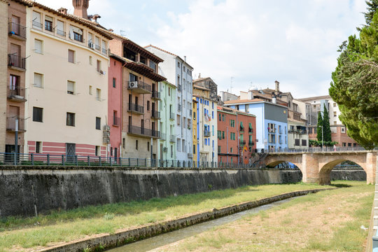 R&iacute;o Vero a su paso por Barbastro