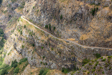 Valley of the Nuns, Curral das Freiras on Madeira Island, Portugal