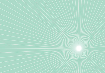 white lines perspective on green pastels background for print, ad, magazine, flyer, leaflet, brochure, poster , Vector