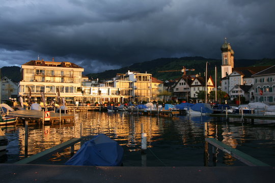 Altendorf bei Nacht