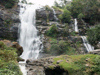 Fototapeta na wymiar Wachirathan Waterfall