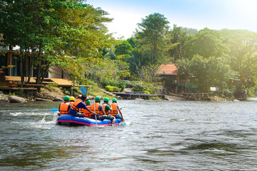 Rafting in Nakhonnayok, Thailand