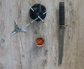 Ninja weapons