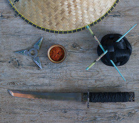 Ninja weapons