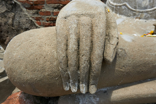 Hand of Buddha image/statue