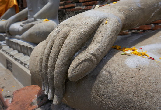 Hand of Buddha image/statue