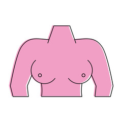 breasts women healthcare icon image