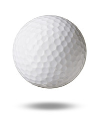 golf ball isolate on background