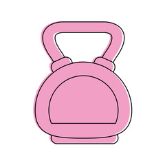 kettlebell weight lifting icon image