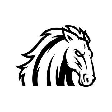 Horse Vector Logo Illustration
