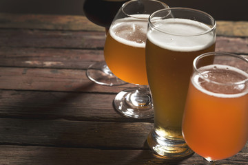 Different kinds of beer