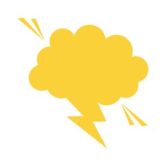 blank onomatopoeia bubble icon image