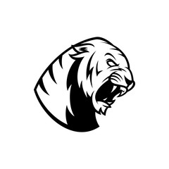 Tiger Vector Logo Illustration