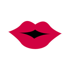 female lips icon image