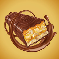 Chocolate bar element