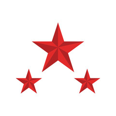 Three Red Star