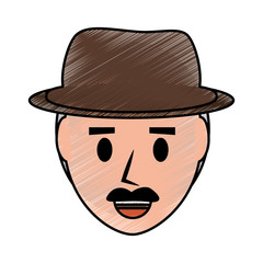 Retro Man cartoon