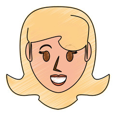 Retro woman cartoon