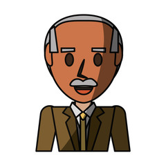 Retro Old man cartoon