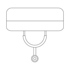 Obraz na płótnie Canvas stethoscope icon image
