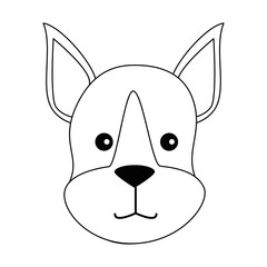 cartoon dog icon