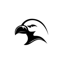 Naklejka premium eagle head hand draw