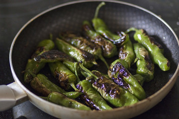 Green peppers