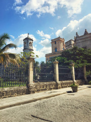 Fototapeta premium Walking through the capital cubes