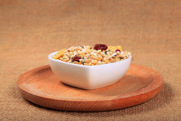 Fototapeta na wymiar Cereal grains , seeds, beans