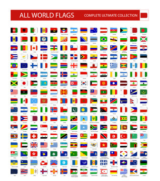All World Vector Flags