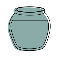 fish bowl icon vintage