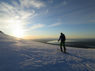Ski Mountaineering in &Aring;re