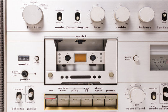 Vintage Radio-cassette recorder