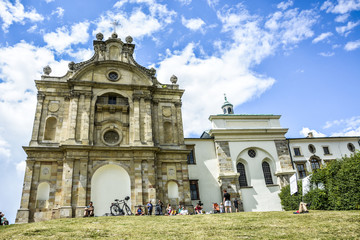 Obraz premium Klasztor na Świętym Krzyżu 