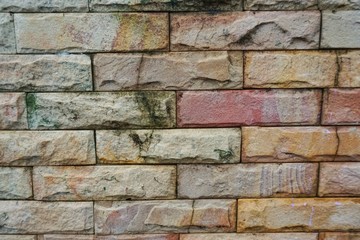 Stone wall back ground
