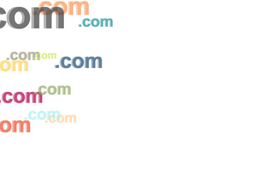 Hintergrund aus bunten com-Symbolen