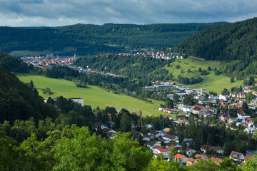 Stadt Albstadt auf der Schwäbischen Alb