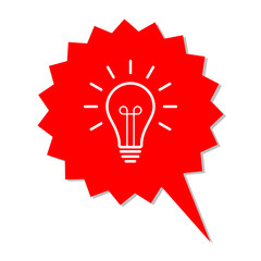 Aktion - Glühbirne Idee