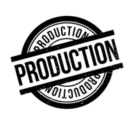 Production rubber stamp. Grunge design with dust scratches. Effects can be easily removed for a clean, crisp look. Color is easily changed.