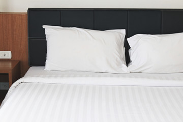 Obraz premium pillows on the bed