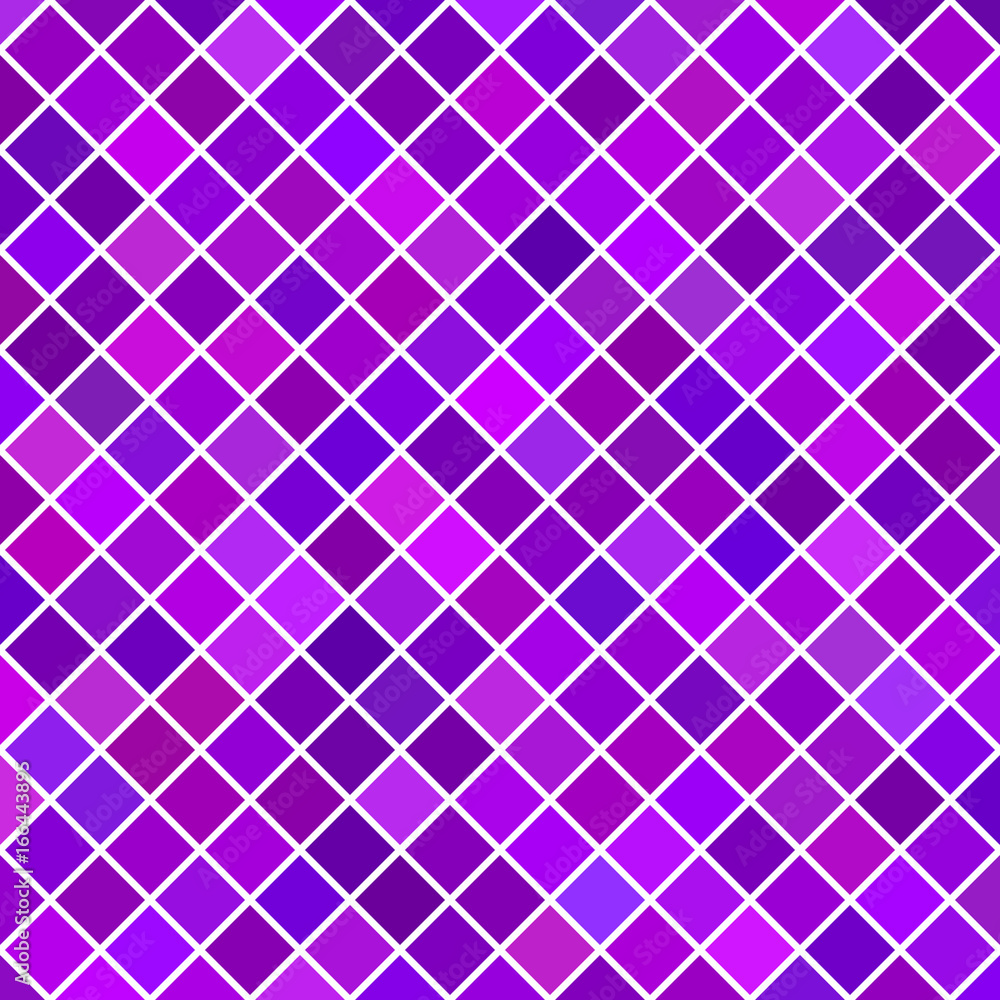 Aufkleber abstract diagonal square pattern background - vector graphic design