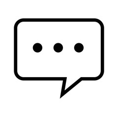 speech bubble icon