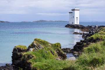 Fototapeta na wymiar Port Ellen Lighthouse