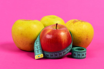Concept of vegeterian diet and organic food