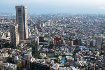 Fototapeta na wymiar Urban landscape in Tokyo - 東京の都市風景１