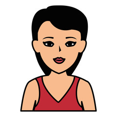 beautiful businesswoman avatar character