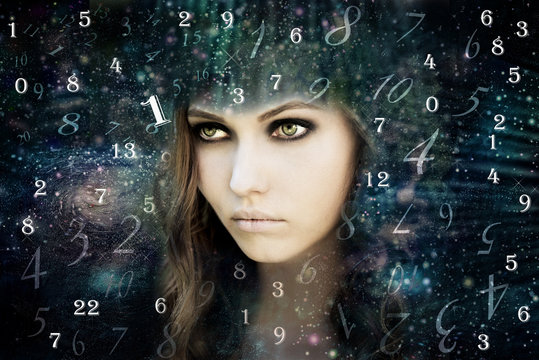 Woman, Universe and numerology